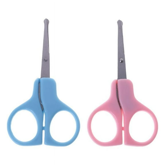 Children's Safety Round Head Scissors Nail Clipper Baby Anti Nipping Nail Cutter