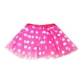 thumbnail image 1 of Children's Shaggy Skirt Mesh Dress with Ladybug Polka Dot Design - Cute & Playful for Girls, 1 of 8