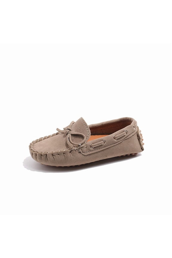 Children's Shoes - Children's Shoe 2025 Spring and Autumn New Bow Both Boys and Girls Leisure Dot Shoes Baby Small Leather Shoes Children's Canvas Shoes 1 10 Years