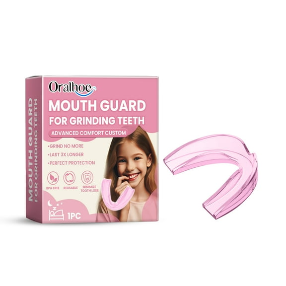 Children's Silicone Mouthguard for Nighttime Teeth Protection and Headache Relief