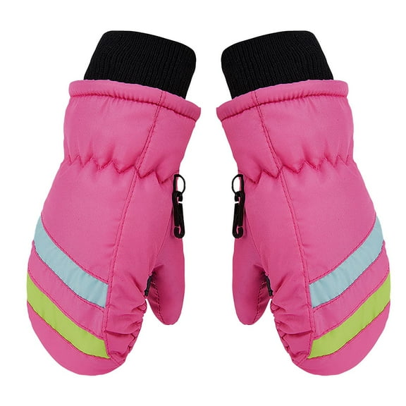 Children's Ski Gloves Winter Insulation Waterproof-Gloves Outdoor Sports Warm Snow Mittens