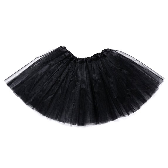 Children's Skirt Tulle Ballet Skirt Classic Layered Tutu Skirt Lightweight Dance Costume Skirt with Elastic Waistband for Performance Party Events