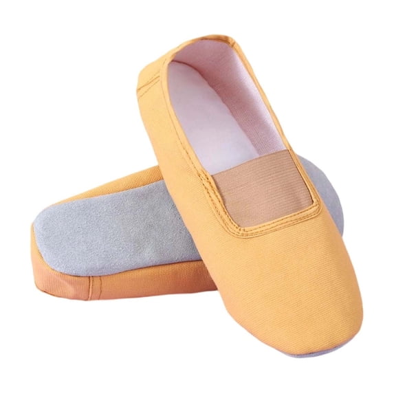 Children's Slip-On Dance Flats, Breathable Gymnastics Shoes, Lightweight Non-Slip Slippers for All-Day Class Wear