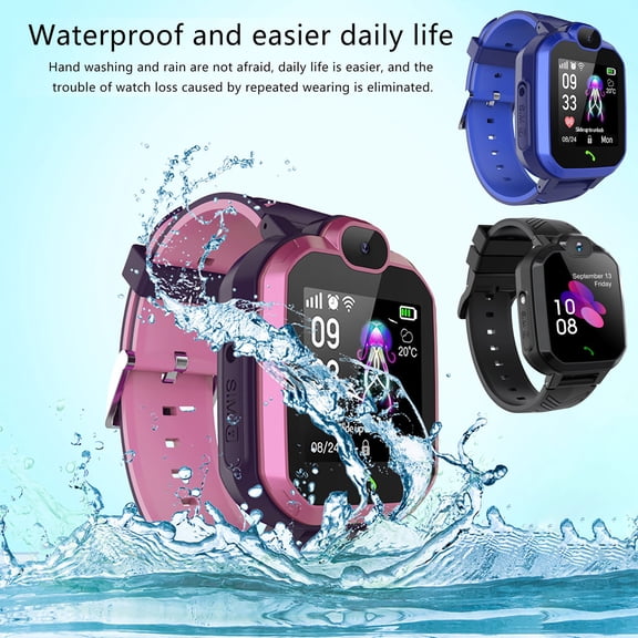 Children's Smart Watch with GPS Tracking, High-Definition Camera, Telephone Functions, Student-Friendly Touch Screen, R7 Model, Real-Time Positioning, Secure Communication