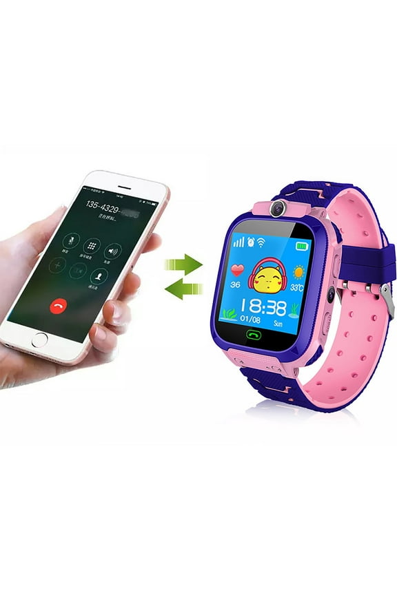 Children's Smart Watch Supports Plug-in Card Music Shooting Camera Game Children's Smart Phone Watch, Smart Watch