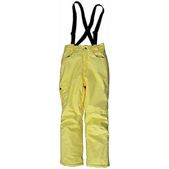 Children's Snow Pants/Bibs, Yellow/Blue
