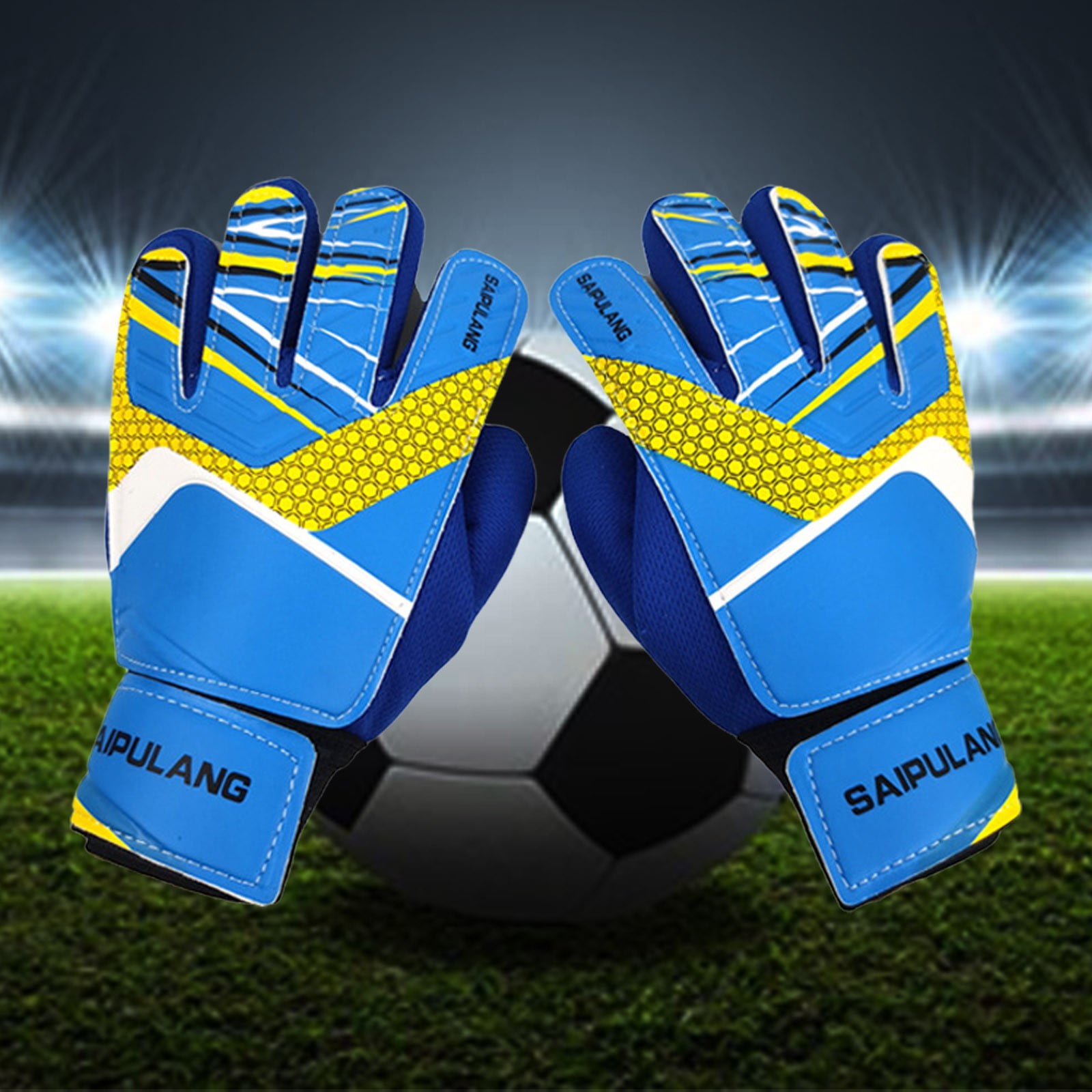 Children's Soccer Goalkeeper Gloves For Boys' Middle School Students