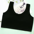 thumbnail image 1 of Children's Solid Color Adolescent Big Boy Girl Elementary Teen Girls' Comfortable Camisole Bra - Soft Elastic Bralette for Everyday Wear, 1 of 5