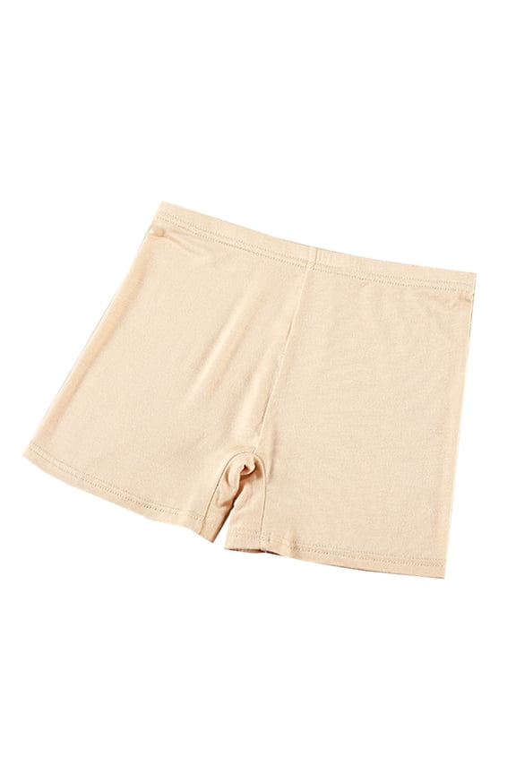 Children's Solid Color Casual High Waisted Three Part Flat Angle Pants
