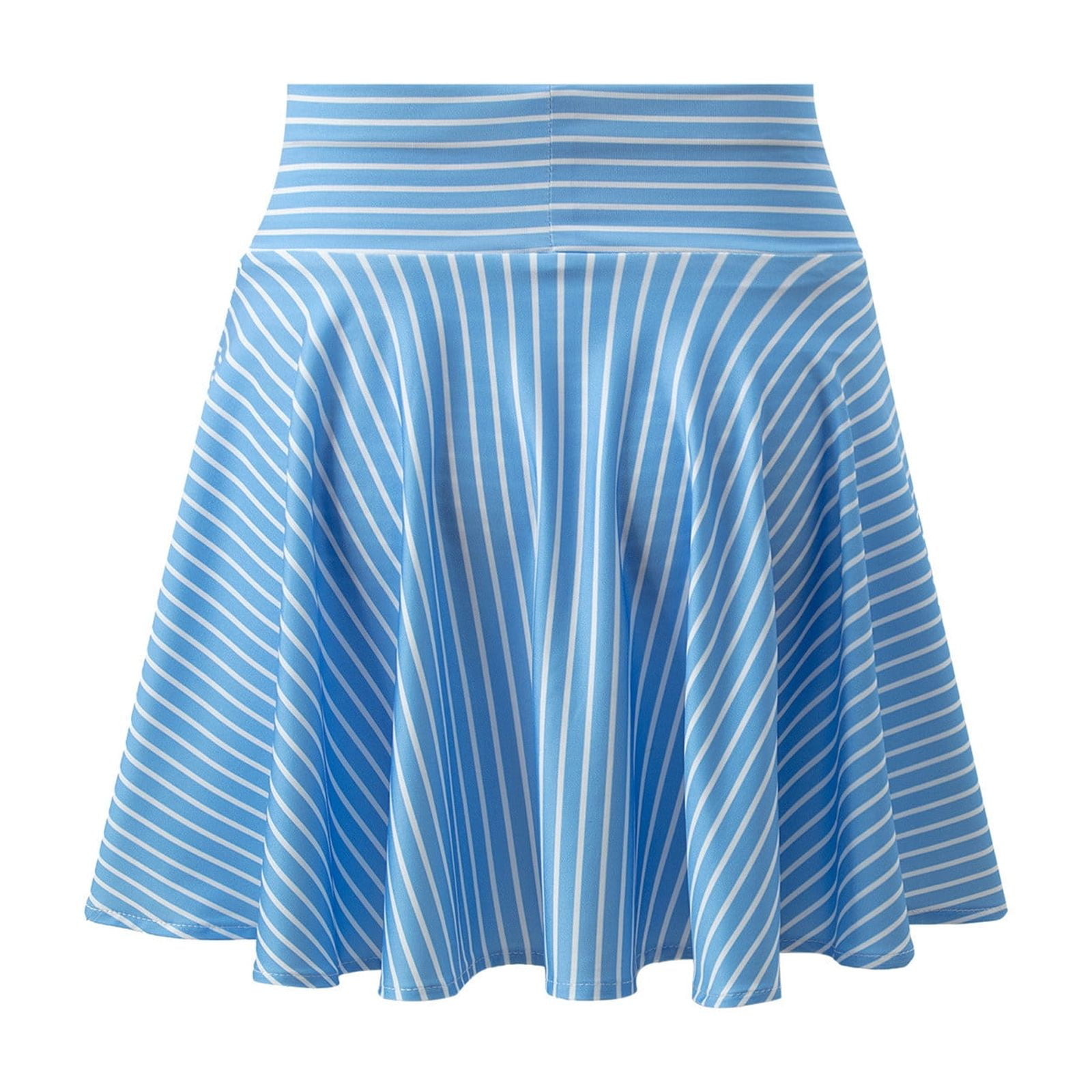 Children's Spring And Summer Stripes Skirt Pants With Running Tennis 