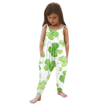 Cute Baby Girl Outfit Girls Fall Dresses Size 6 Children's St. Patrick ...