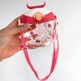 thumbnail image 1 of Children's Straw Cup Portable Water Bottle with Rope - Spill Proof and Leak Resistant, Red, 1 of 6