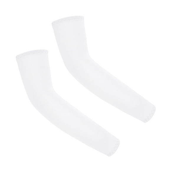 Children's Summer Sunscreen Ice Sleeves Arm Guards, Solid Color, Outdoor Sports Breathable Sleeves, Ages 4-18, Comfortable and Stylish