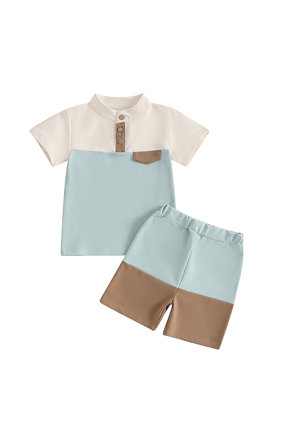 Children's Summer Vest Shorts Set Pullover Short Sleeve T-Shirt Tops Casual Shorts Comfortable Daily Wear Summer Clothes Boys' Clothing Sets 2-3 Years