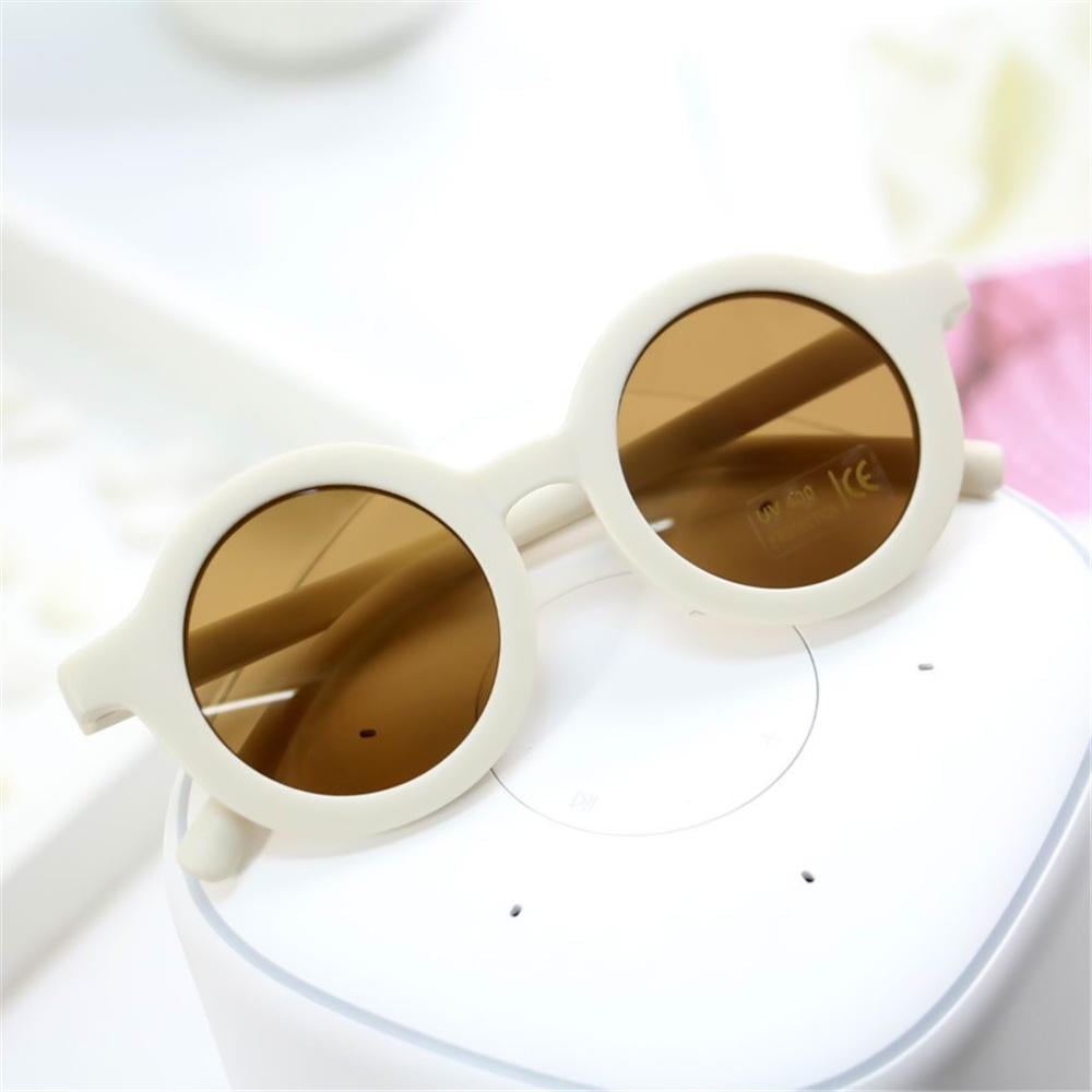 Children's Sunglasses Infant's Retro Solid Color Ultravioletproof