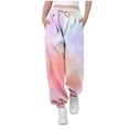thumbnail image 1 of Children's Sweatpants with Zipper Pockets Children Sports Pants Boys Full Length Pants Children Long Pants Wearing Lantern Pants With Pockets Outside for Golf, Athletic,Travel, Work Orange 3 Years, 1 of 7