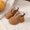 thumbnail image 1 of Children's Thick Warm Boys And Girls Baby Toddler Shoes Plus Velvet Soft Bottom Snow Boots, 1 of 9