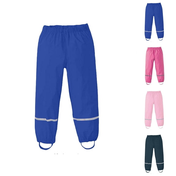 Children's Thin WaterProof Windproof And Breathable Outdoor Rain Pants Ladies Capris For Summer