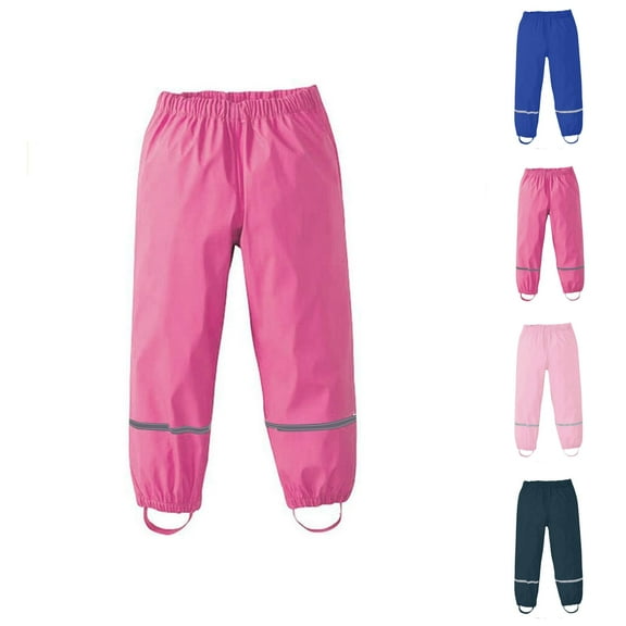 Children's Thin WaterProof Windproof And Breathable Outdoor Rain Pants Palazzo Pants For Women