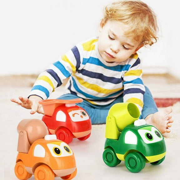 Children's Toy Car Fire Engineering Truck for Boys Inertial Function Educational