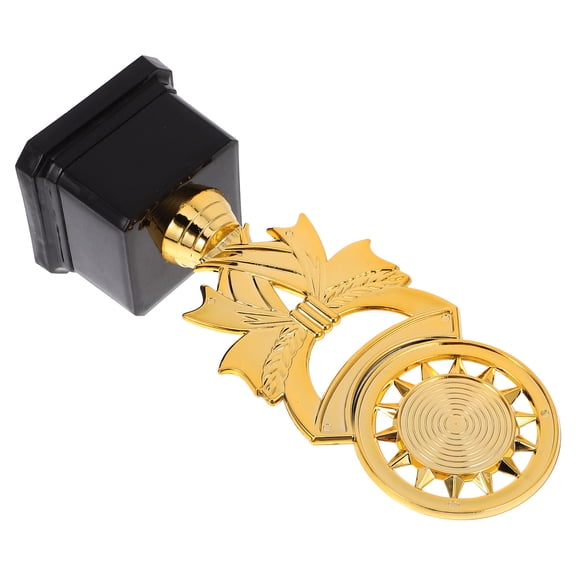 OUNONA Golden Plastic Trophy for Kids Celebration and Decoration, Special Shaped Award for Parties and Events