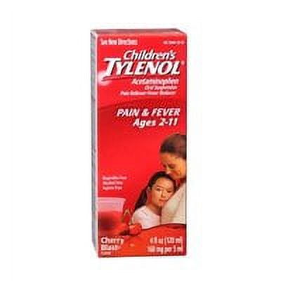 Children's Tylenol Pain Plus Fever, Cherry Blast (Pack of 2)