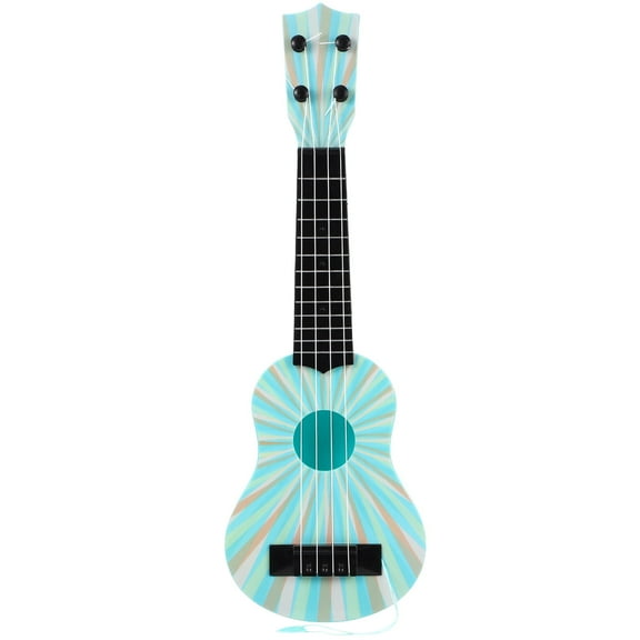 Kids Ukulele Toy Musical Instrument for Toddlers and Adults, Plastic Mini Guitar for Beginners