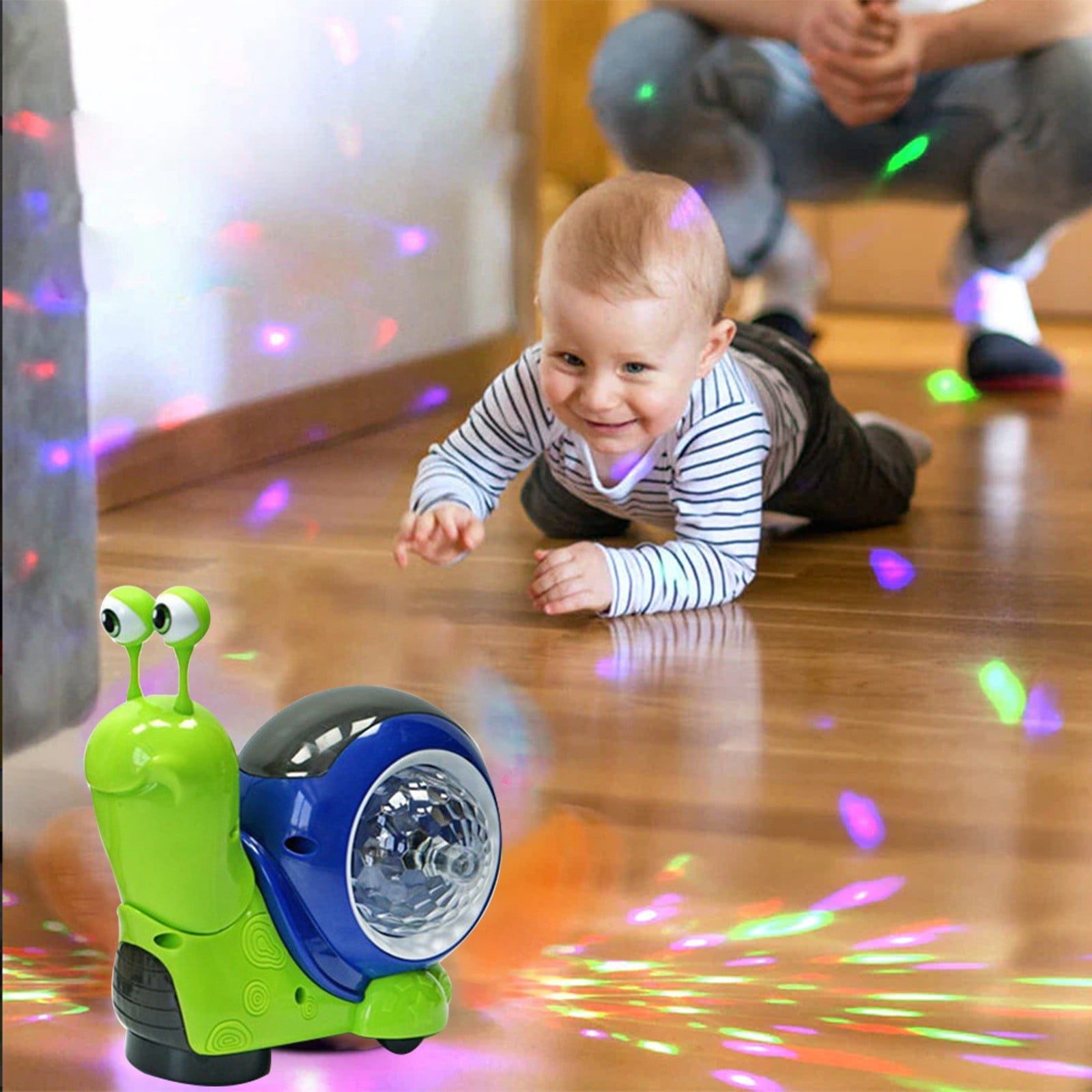 Children's Universal Head Toy 3D Light Projection Music Parent Child