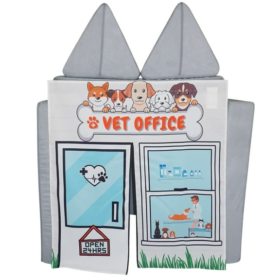 Children's Vet Play Panel for Kids Foam Play Couch by Couch Swag