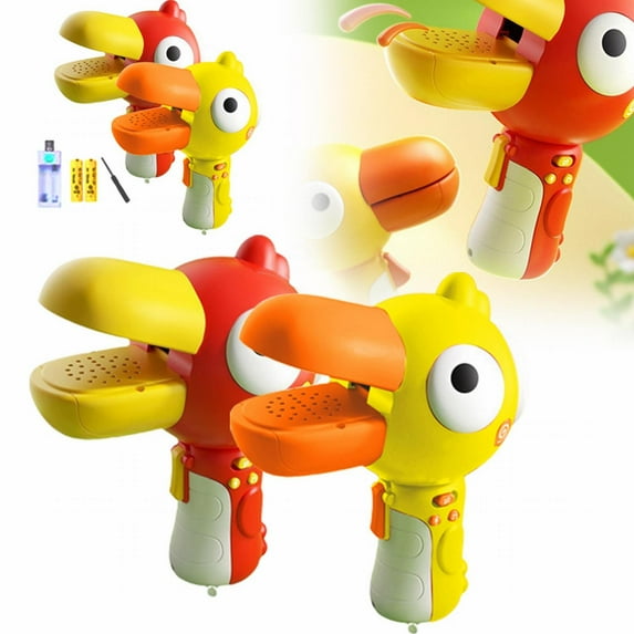 Children's Voice Changer Cartoon Bird Voice Changer Toy For Boys And Girls With 3 Different Sound Effects Megaphone Megaphone | Tape Recorder | Prank Voice Changer