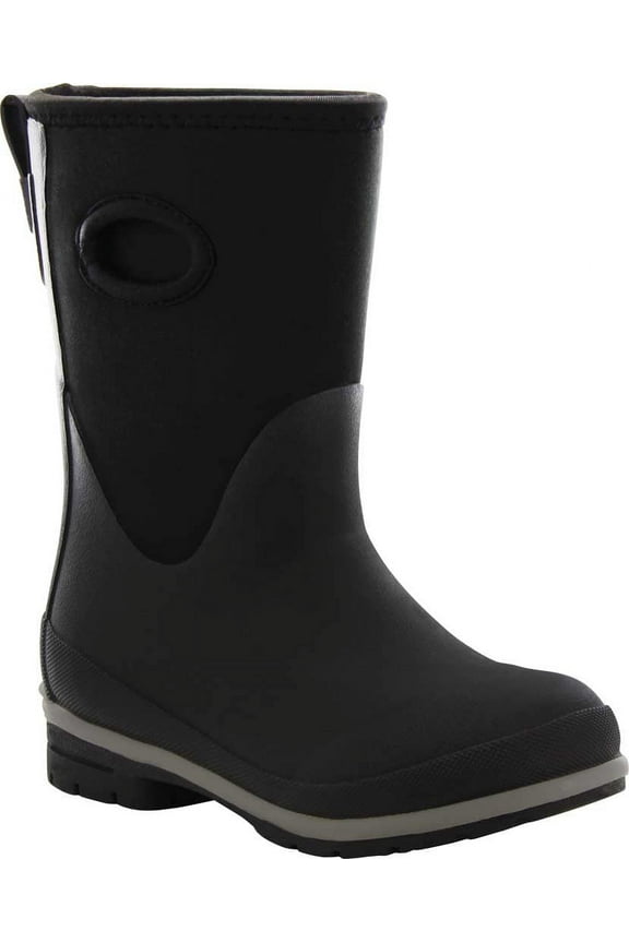 Children's Western Chief Solid Neoprene Boot Black 8 M