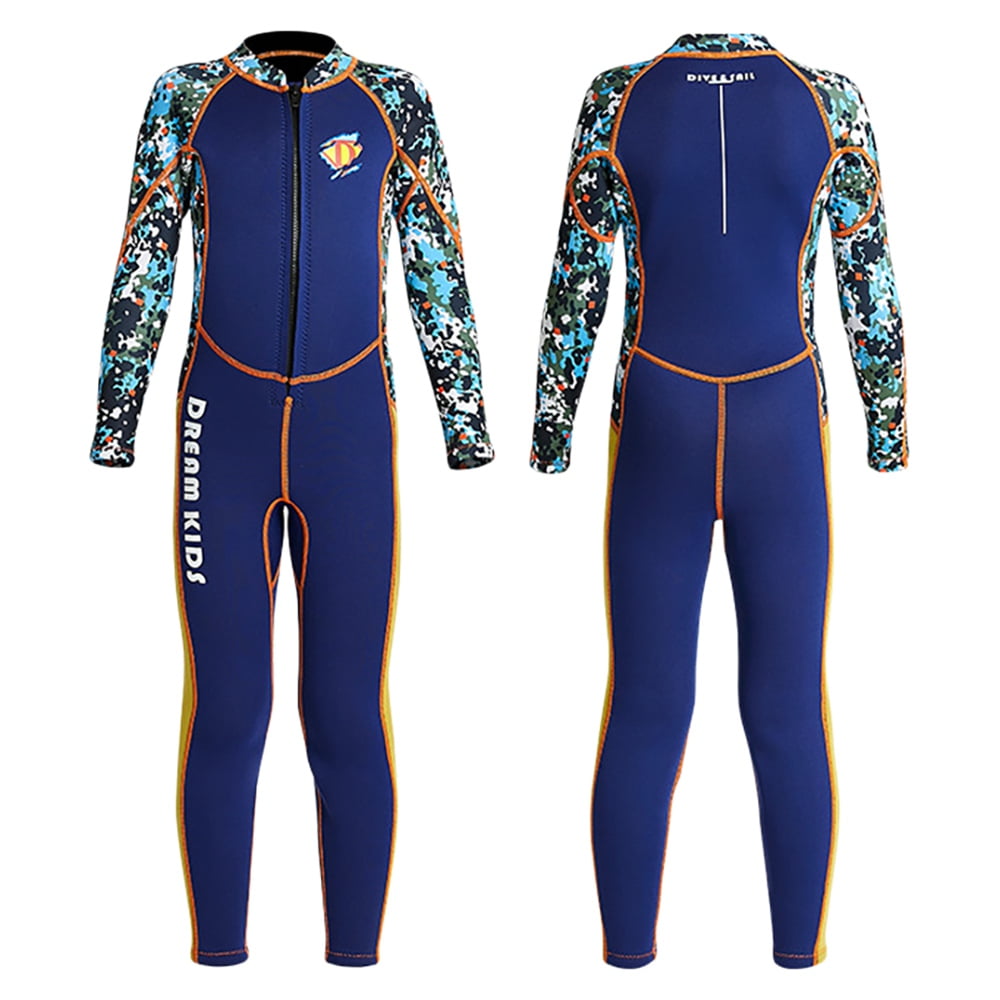 Children's Wetsuit 2.5MM OnePiece Winter Swimsuit XL