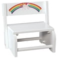 thumbnail image 1 of Custom Children's White Unicorn Step Stool, 1 of 5