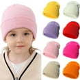thumbnail image 1 of Children's Winter Hats Knitted Winter Beanie Hat Cute Warm Lined Knit Beanies Cap for Ages 0-6 Years Boys Girls, 1 of 3