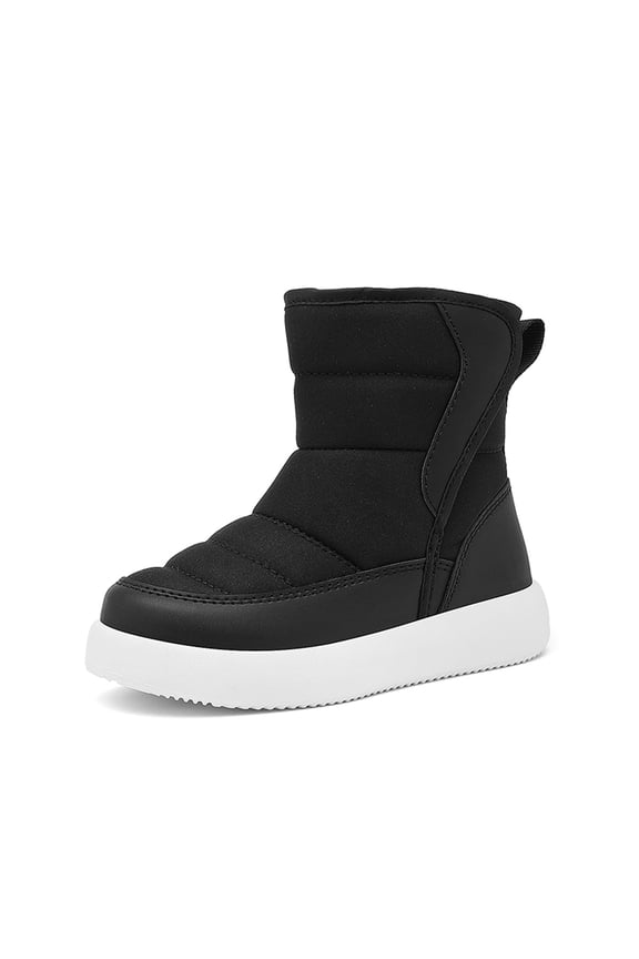 Children's Winter Solid Color Snow Boots For Boys And Girls Non Warm Boots With Wool Thickening Toddler Girl Boot Girls Dress Shoes Size 12 Shoeclub21 Boots Girls Cute Winter Boots Kids Fuzzy Boots 4