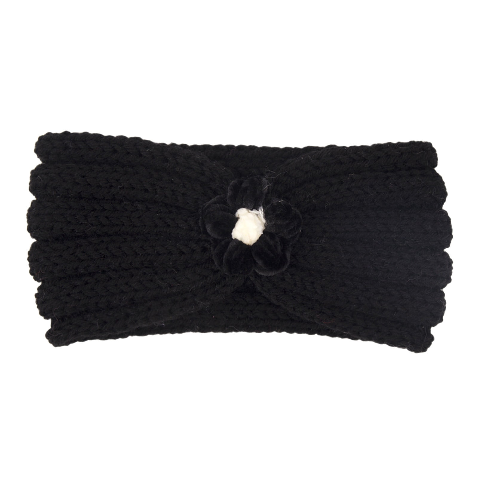 Twister Beaded Stretch Black Hatband