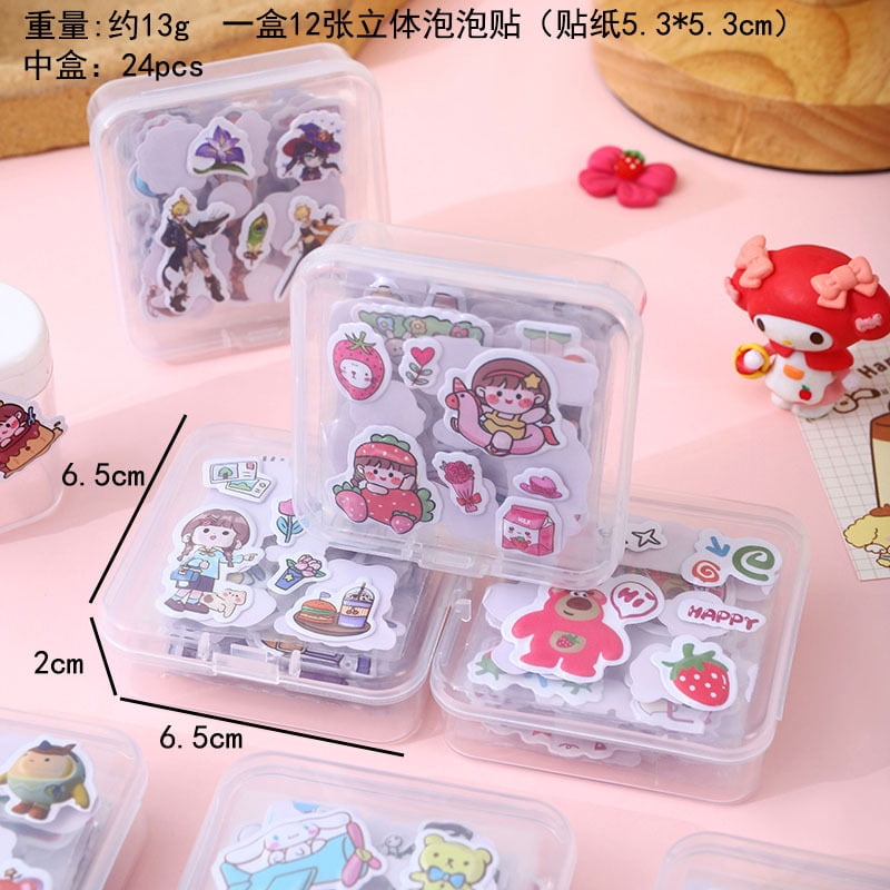 Children‘s bubble stickers cartoon Threedimensional stickers Ultraman