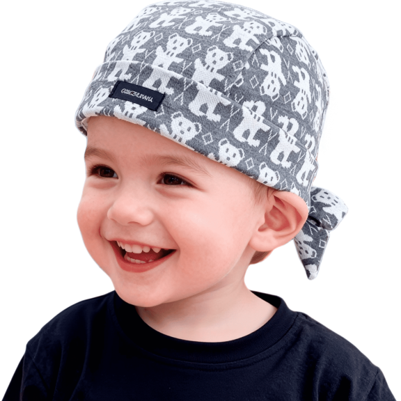 Children's hat handsome cute net red cartoon animal pirate hat set single cap