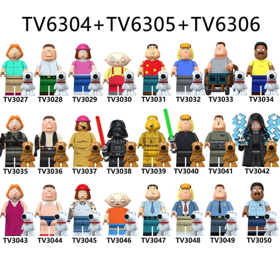 Children's puzzle assembly toys, building blocks, dolls, boys' desktop hands-on assembly of 24 items