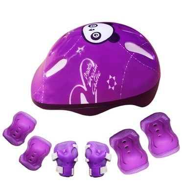 Children's skateboard protective equipment, 7-in-1 adjustable protective Knee Pads for Rollerblading Roller Skate Guards Girls Elbow Pads And Knee Pads Set Roller Skate Pads Adult Women Mountain Bike