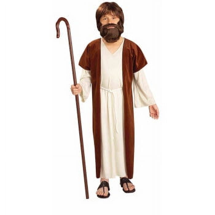 California Costumes Herdsman/Noah Boy Costume - Robe With Overcoat And Headpiece, Small/Medium
