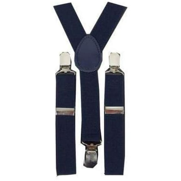 Childrens Boys Kids Navy Braces