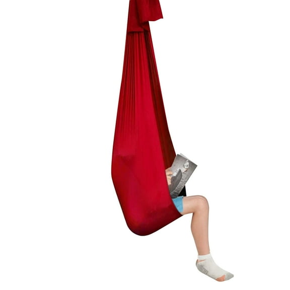 Childrens Elastic Sensory Training Swing for Indoor and Outdoor Use Aerial Yoga Game Bed Home Load Bearing Hanging Activity