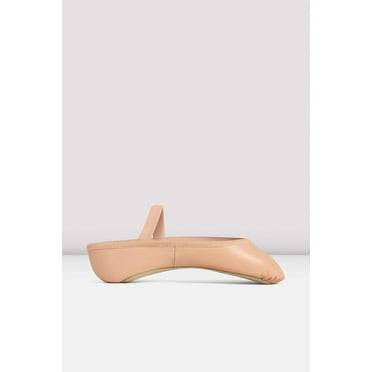 Childrens Giselle Leather Ballet Shoes, Pink