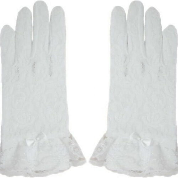 Childrens Lace Gloves By Dress Up America