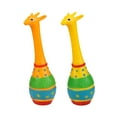 thumbnail image 1 of Childrens Maracas Under $5! Yrmaups Children's Maracas, Giraffe Shaped Early Education Musical Instrument, Hand Shaker Toy forkids, Sensory Sound Toy for Toddlers, Colorful Maracas for Music Play, 1 of 8