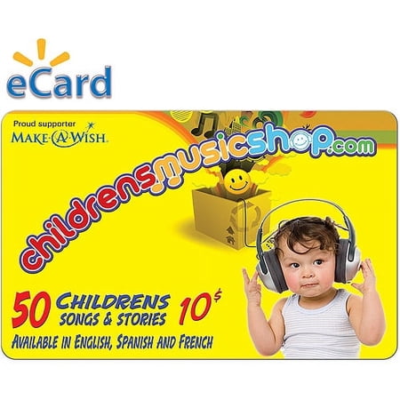 Childrens Music Shop $10 (Email Delivery)