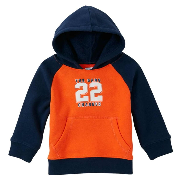 Orange and hotsell blue sweatshirt