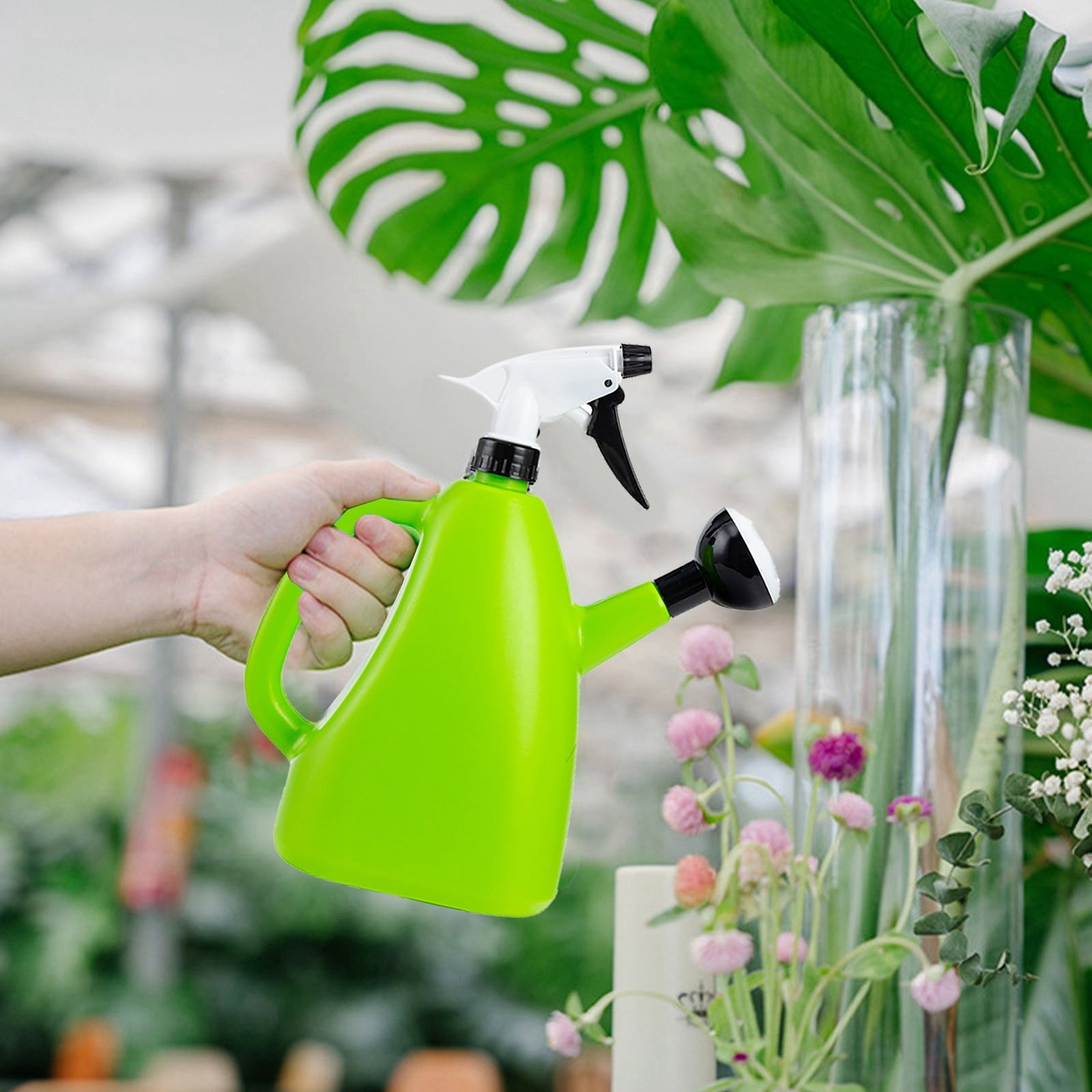 Childrens Plastic Watering Cans 1.3l Purpose Watering Pot Children'S