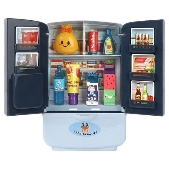 Childrens Role-playing Simulation Refrigerator Kitchen Fun Toy